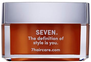 SEVEN Rinzu Polish Shine Balm, Anti Frizz Hair Shine Balm for Flyaways Separation, Lightweight Gloss Styling Finish with Silk Amino Acids, Texture Definition Polish, 1.7oz