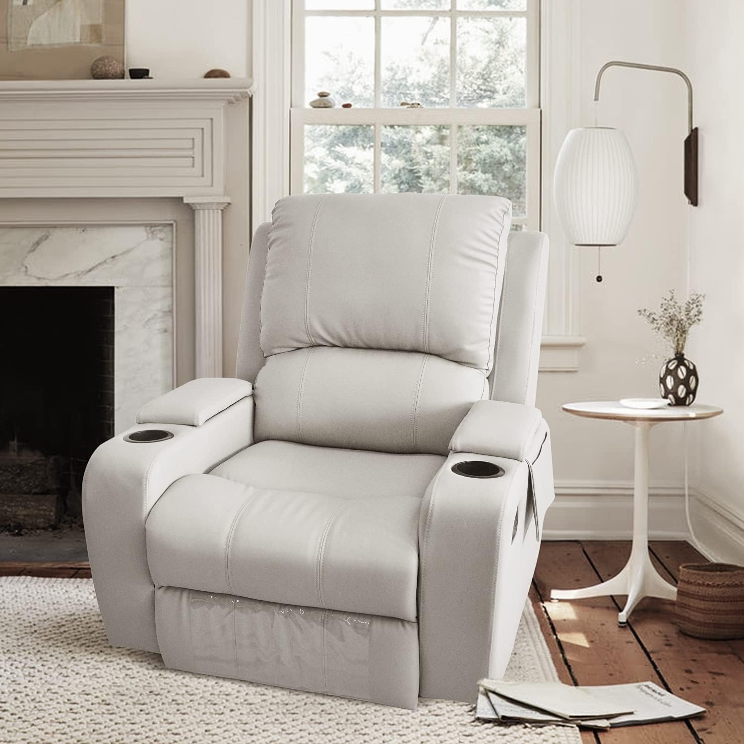 Recliner Chair Manual Mechanism Recliner Sofa with