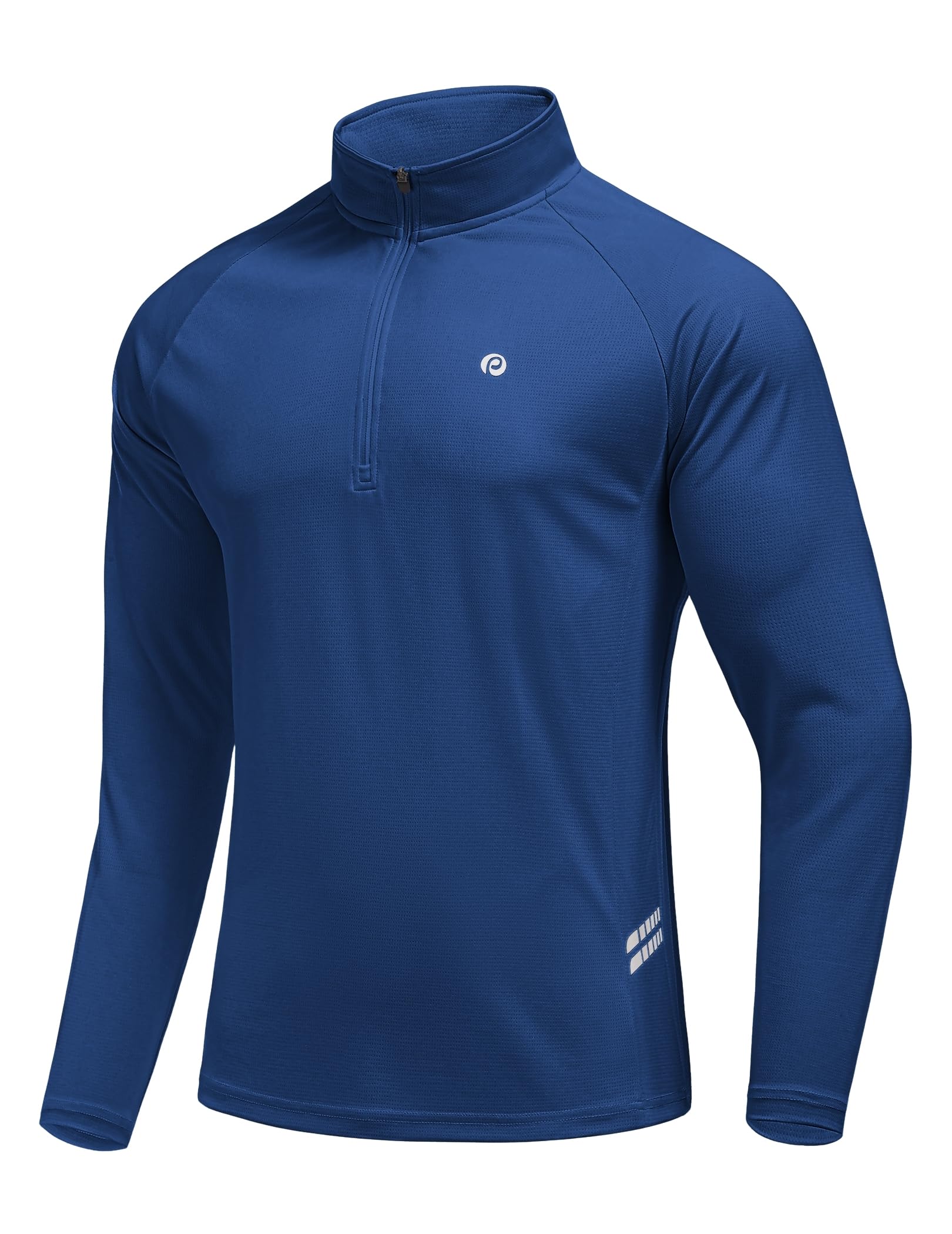 PINSPARK Men's Lightweight Quarter Zip Golf Pullover Sweatshirts