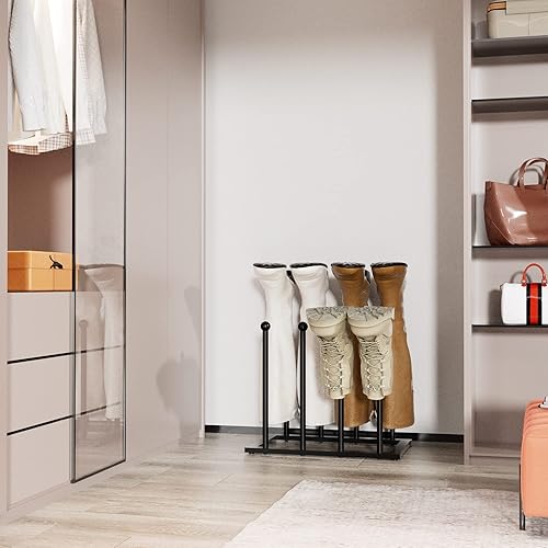 Miniatura 6 de pickpiff Zapateros independientes, estante de metal blanco, organizador de zapatos para dormitorio, armario, entrada, dormitorio, patio al aire