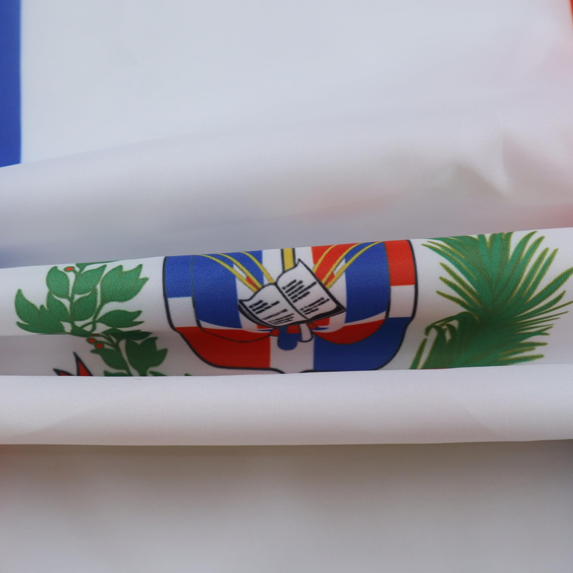 AZ FLAG Bandiera Repubblica Dominicana 150x90 Cm, Per Esterno, In Poliestere Con Anelli E Doppie Cuciture