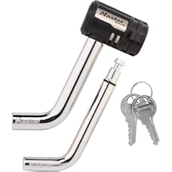 Soporte Para Bicicletas Para Enganche Auto Master Lock 2866DATSC Swivel Head Receiver Lock, Chrome by