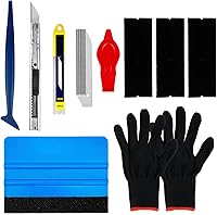 Vista 1 de Kit de envoltura de vinilo para coche con herramientas de aplicación de película de tinte de ventana, escobilla de recorte de borde de 9 mm