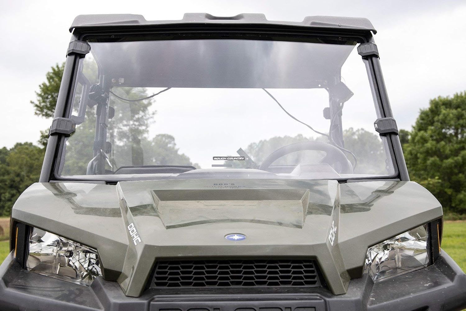 Rough Country Full Front Windshield for Polaris Ranger (Mid-Size) - 98152010