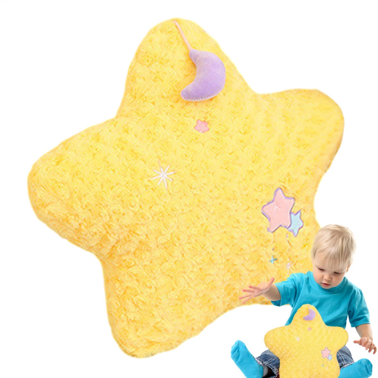Coussin pour chambre d'enfant lune apaisant contre la peur du noir pour lit et chevet