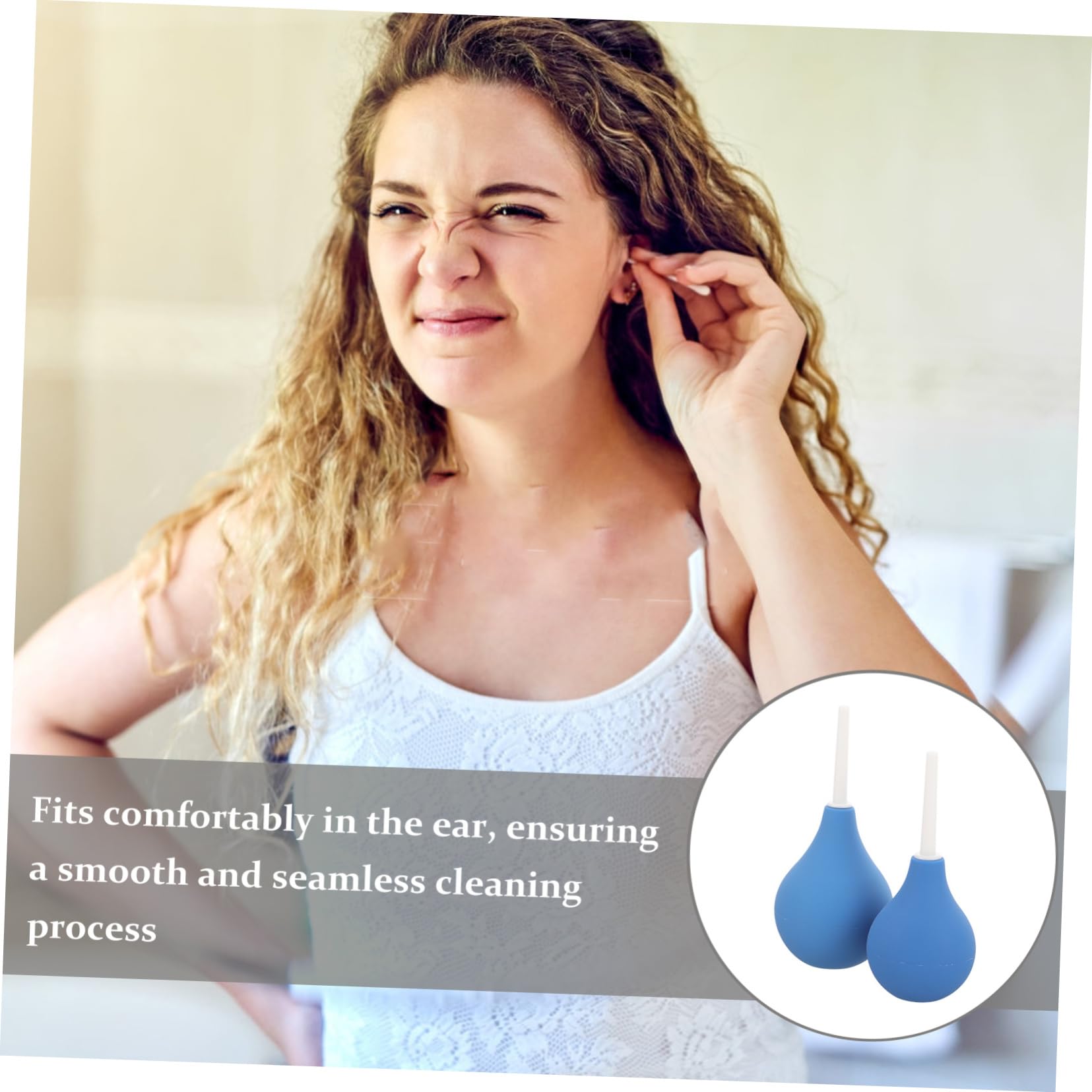 NOLITOY 4sets Ear Wash Bulb Ball Portable Ear Easy to Use for Adults Boys and Girls Tools Squeeze Bulb 2pcs*4