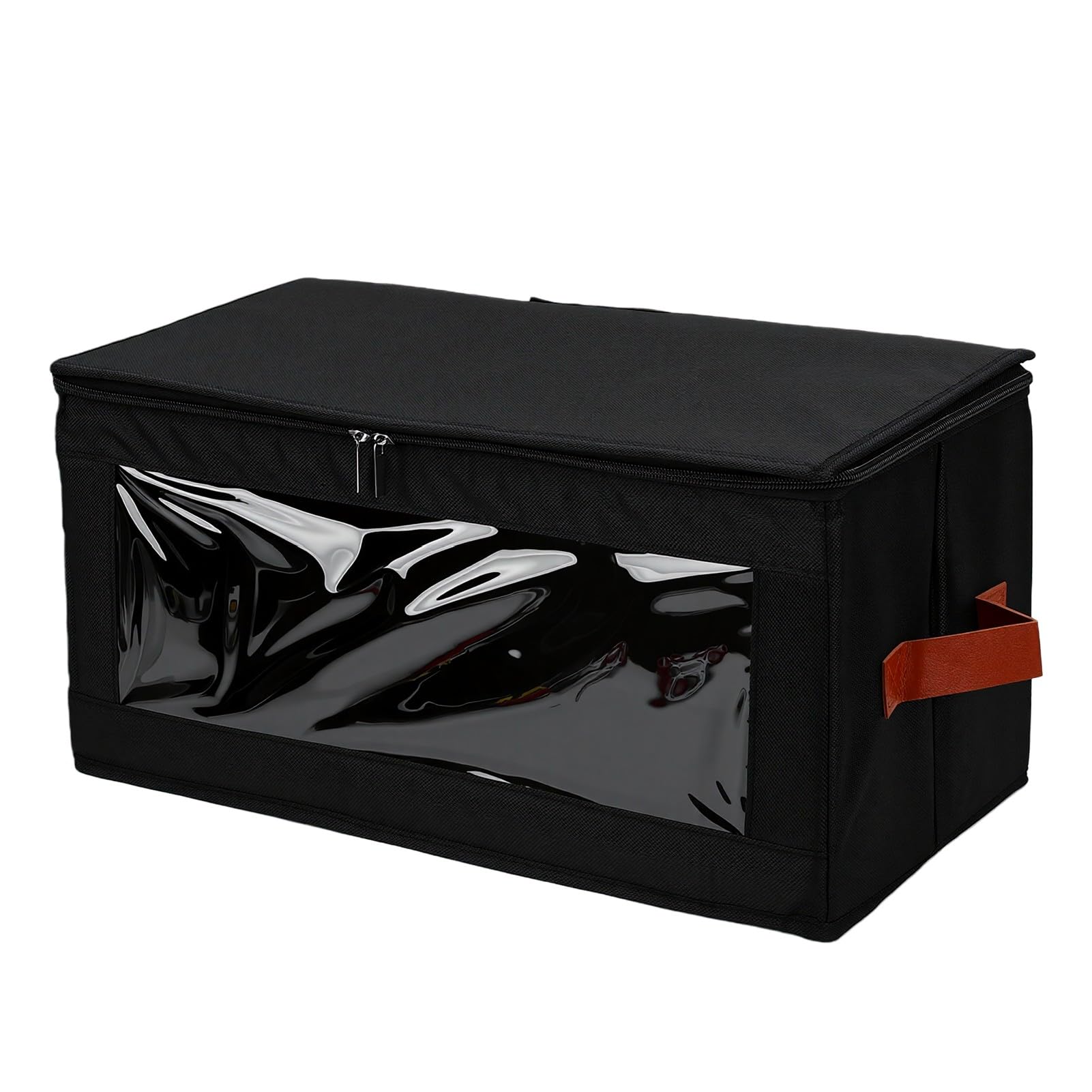 Fabater Caja de Almacenamiento Plegable de Filamentos de Impresión 3D, Tela Oxford de Alta Capacidad, Ideal para Almacenar 24 Rollos de Consumibles en Salas de Manualidades (BLACK)