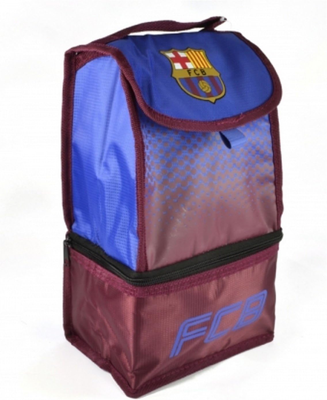 FC Barcelona Official Soccer Fade Design Lunch Bag (One Size) (Blue/Red)