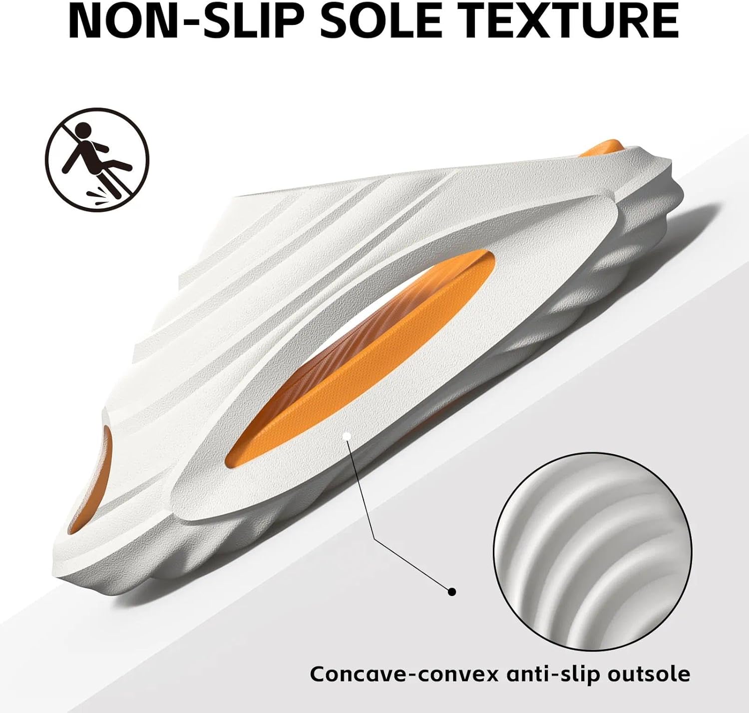 Cloud Slides for Men Women,Quick-Dry Slippers,Non-Slip Lightweight Sandals, Outdoor Camping Shoes
