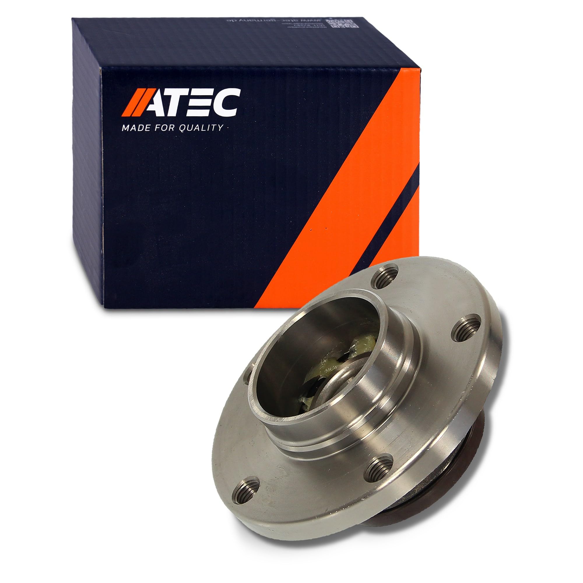 ATEC Germany 1x Juego de cojinetes de cubo de rueda trasera,