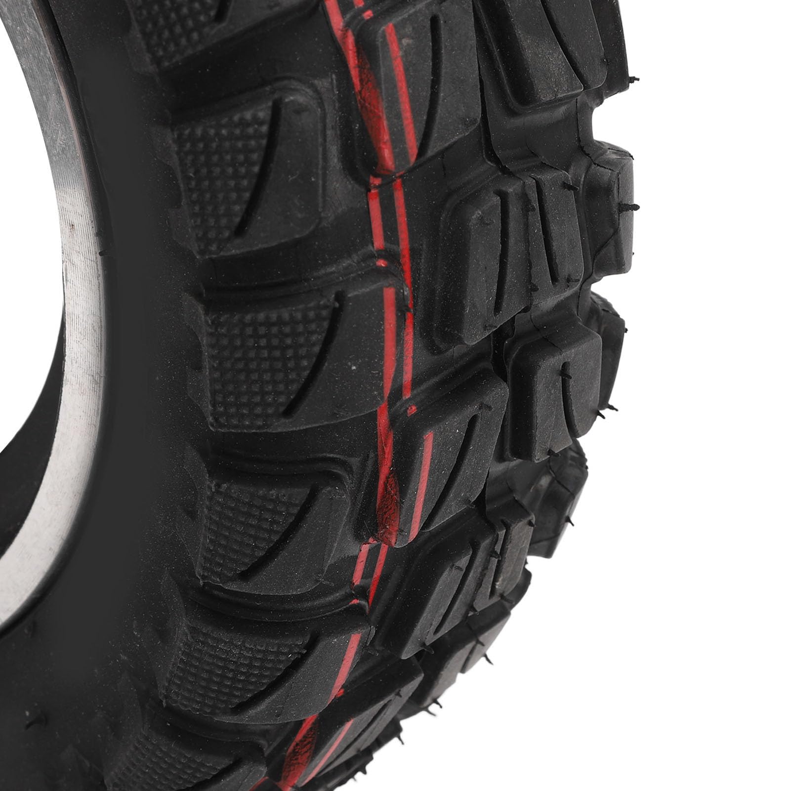 6.5 Zoll Reifen mit Felge für -Motorrad Elektrisches Fahrzeug verbesserte Traktion stabile Leistung 90/65-6.5 Gummi-Metall-Rad Offroad-Ersatzreifen