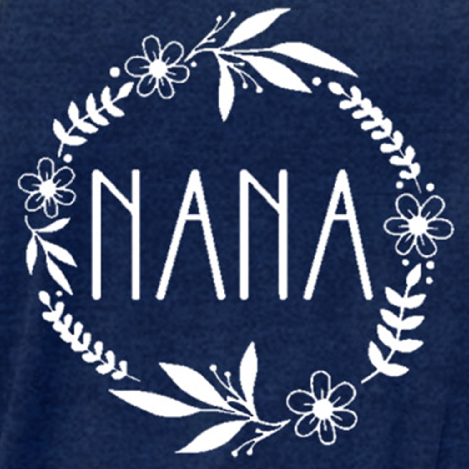 Nana Shirts for Women Mothers Day T-Shirt Love Heart Nana V Neck Tee Tops - Image 5