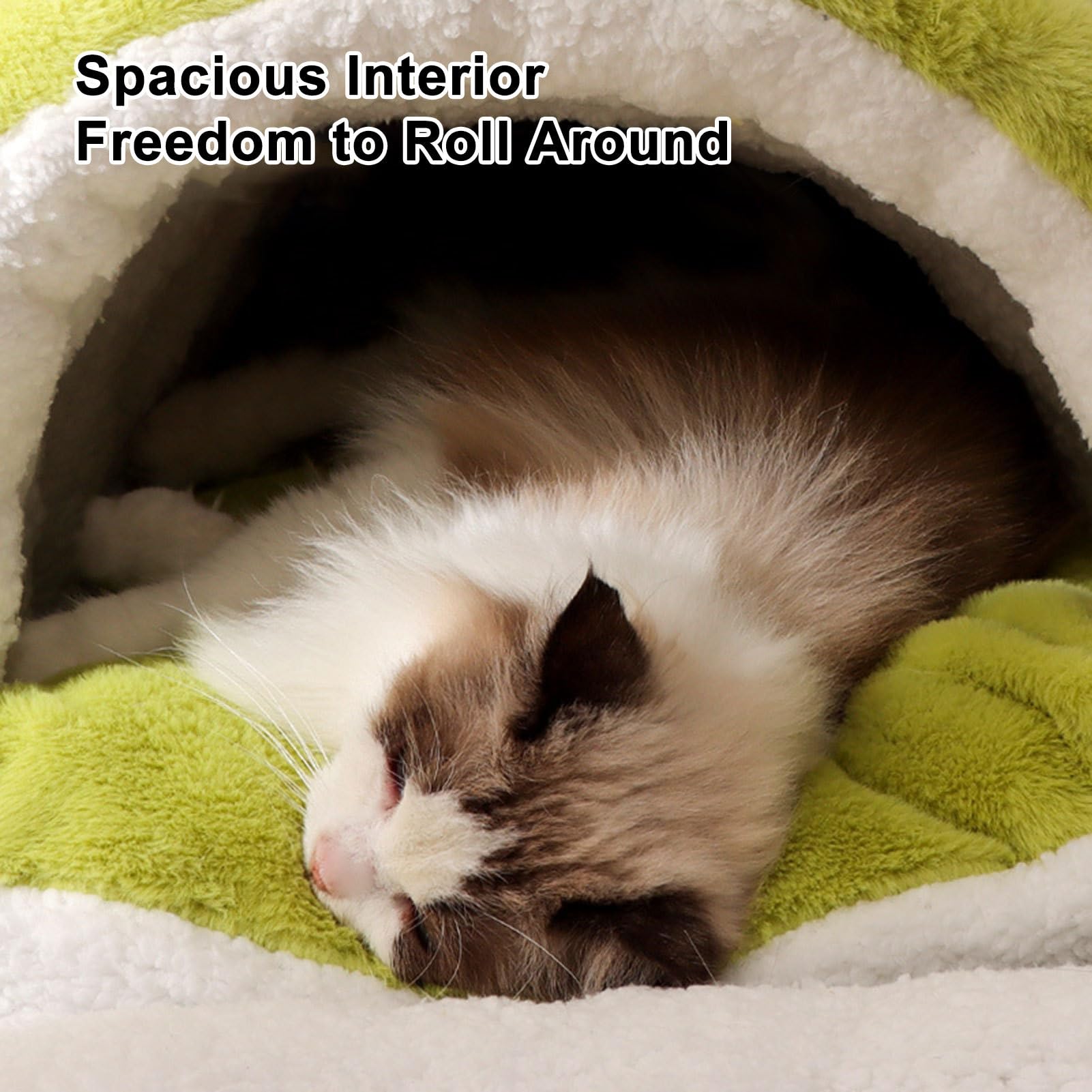 Cuccia Grotta Per Gatti Chiusa Calda Morbida Comoda Lavabile Cuccia Per | Calmante Per Animali Domestici Grotta Coperta Per Gatti Per Dormitorio Appartamento Camera Da Soggiorno Balcone