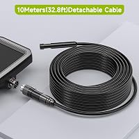Zealtron Z34 Endoszkóp Kamera 4,3" IPS Kijelzővel, 10m Kábel, Tripla Lencse, 1080P HD Felbontás, IP68 Vízálló, Csőkamera Autófókusszal 3