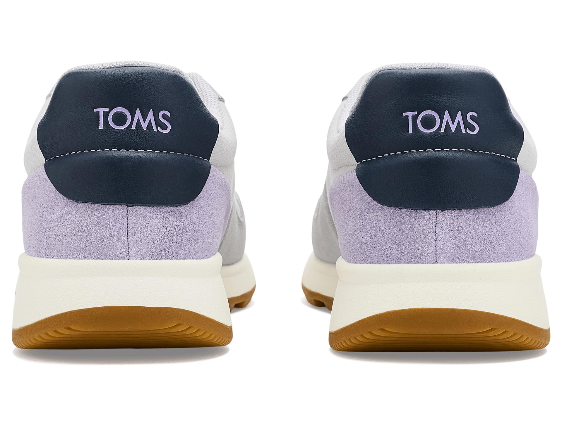 TOMS Women's Trvl Lite Retro Sneaker, Water Repellent Lunar Grey Vintage Twill/Suede, 39 EU