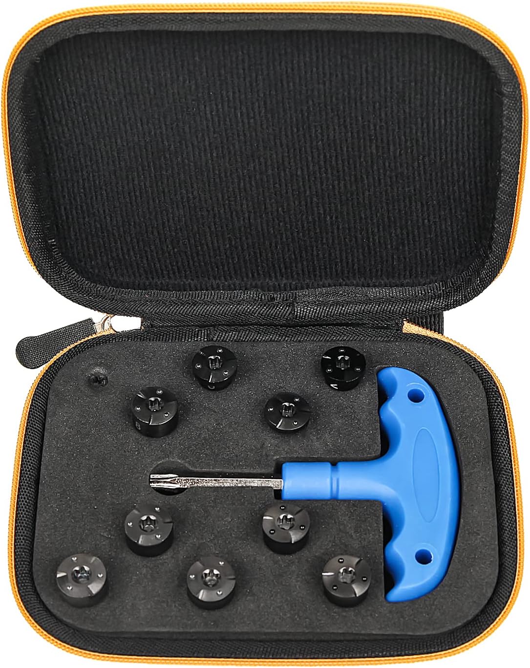 9PCS/SET Golf Head Weights Compatible with Callaway PARADYM Triple Diamond Driver Rogue ST/Mavrik/Epic Flash Subzero/Epic Speed Mavrik 2g-18g Suit