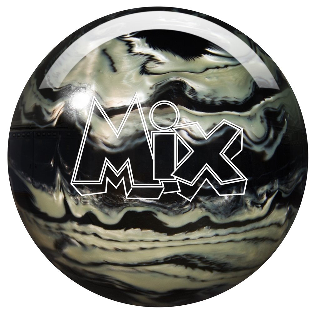 Storm Mix Urethane Bowling Ball- Black/White Pearl (12lbs)