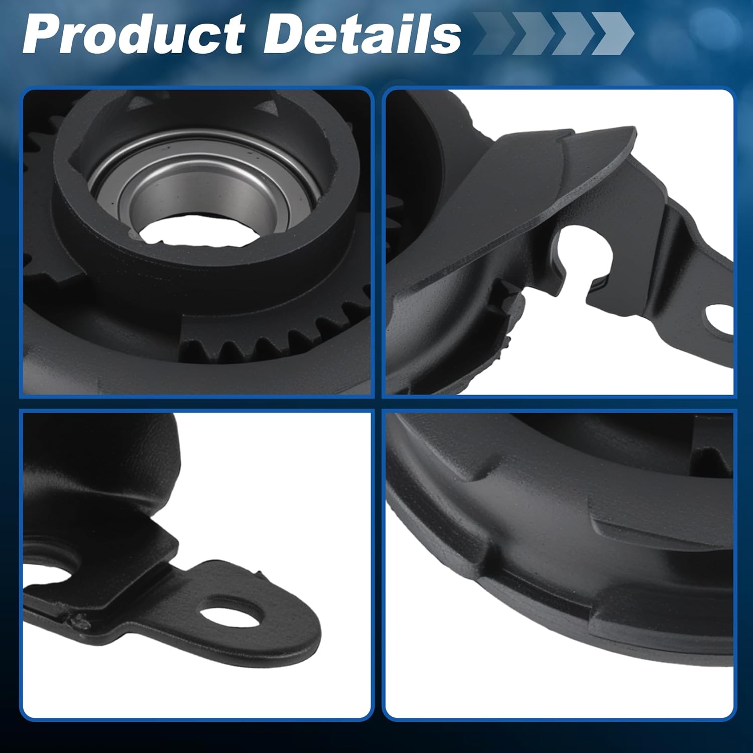 Drive Shaft Center Support Bearing for Ford Escape 2001-2007 for Mercury Mariner 2005-2011 for Mazda Tribute 2001-2011 REplace 7L8Z4R602B/6L8Z4R602B/2L8Z4R602BA/2L8Z4R602BA