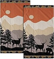 Vista 9 de Giwawa Juego de 2 toallas de mano de mármol negro con hojas modernas, suaves, toalla decorativa fina para la punta de los dedos para baño, gimnasio