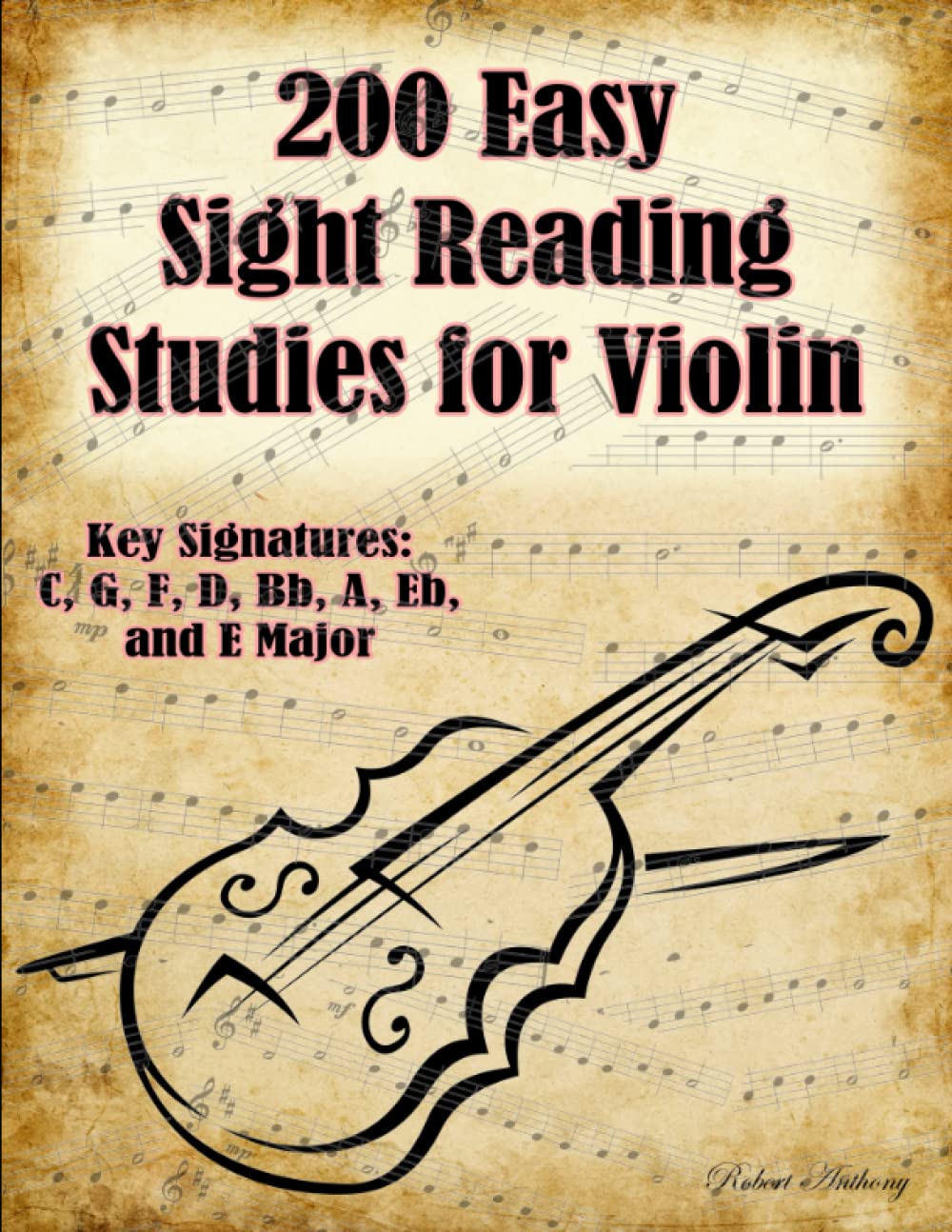 200 Easy Sight Reading Studies for Violin
