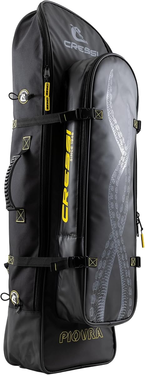 Mochila Impermeable para Apnea - Alta Capacidad de Almacenamiento - Compartimento Frontal Tipo Nevera - Piovra: diseñada en Italia
