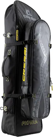 Cressi Freediving Waterproof Backpack - High Storage Capacity - Cooler-Type Front Compartment - Piovra