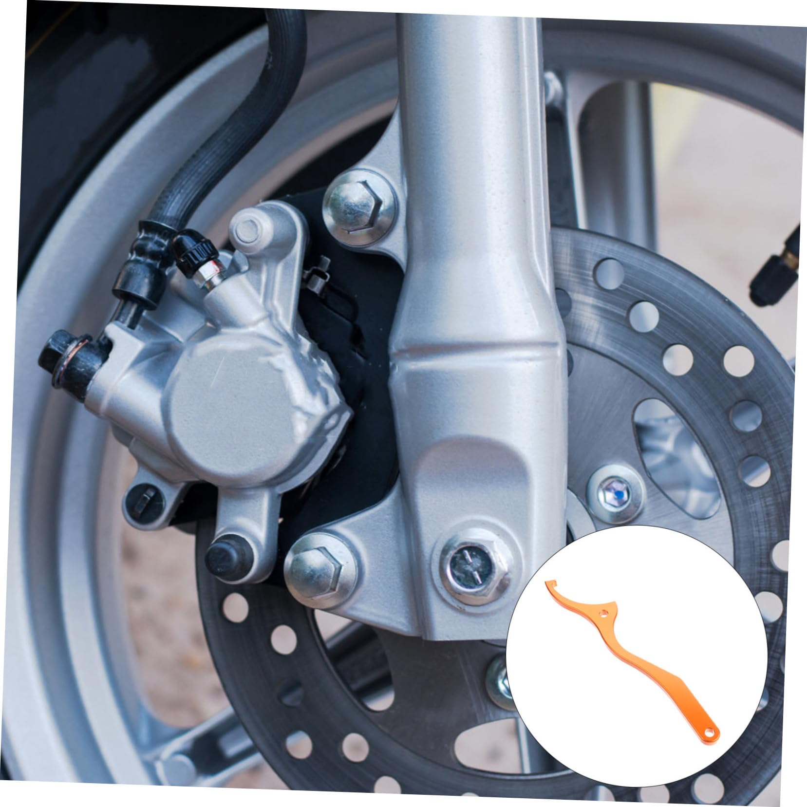 Gatuida 4pièces Clé à Molette Pour Amortisseur Arrière De Sx Sxf Outil De Réglage c Pour Amortisseurs Wp Précision Et Durabilité