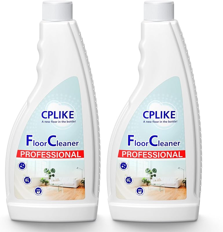 CPLIKE Floor Cleaning Solution for Roborock Qrevo S Pro, QV 35A, Qrevo S5V | , Q7 M5+, Q10 S5+, Saros 10, Saros 10R, Saros 20, CurvX, Qrevo Edge, F25, and All Robot Vacuums with Mopping, Tea Tree Scent