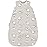 Woolino Merino Wool and Organic Cotton Baby Sleeping Bag - 4 Season Classic Sleep Sack - Two-Way Zipper Sleeping Bag for Baby and Toddler - 0-6 Months - Sheep