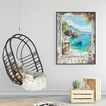 Jigsaw Puzzles for Adults 1000 Landscape, 1000 Piece Jigsaw Puzzles for Adults, Educational Game jigsaw puzzle 27.56 X 19.69 Inch Suitable for Decompression and Wall Decor