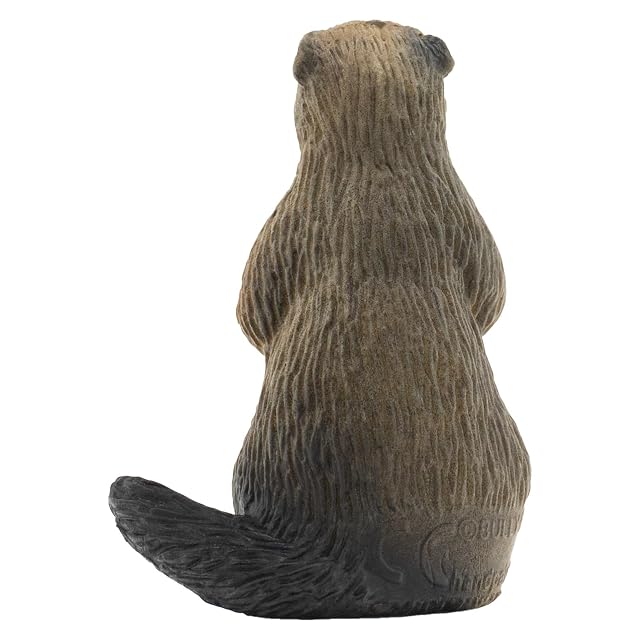 Foto 4 de 4 de Bullyland 64455-Figura de Juego, marmota, Aprox. 5 cm de Altura, Figura Pintada a Mano, sin PVC