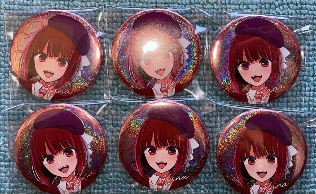 推しの子　有馬かな　缶バッジ　感謝祭 推しの子 ファン感謝祭2025 ホログラム缶バッジ 有馬かな - メルカリ