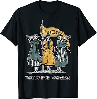 Vintage Votes For Women Womens Suffrage T-Shirt