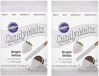 Wilton 1911-1300 Candy Melts, Bright White(2pk)