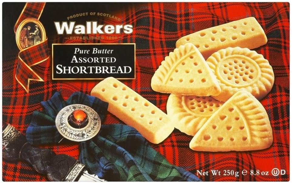 Amazon.co.jp [Walkers (Biscuits)] 歩行者用ショートブレッドの品揃え（250グラム） Walkers