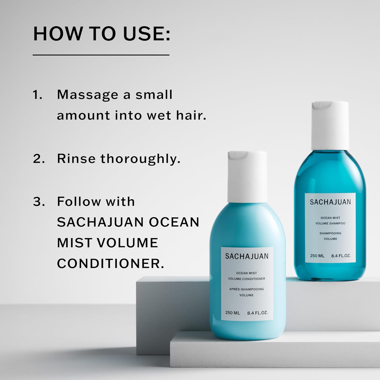 SACHAJUAN Ocean Mist Volume Shampoo 250 ml / 8.4 oz - Image 3