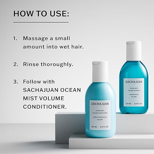 Miniatura 3 de SACHAJUAN Ocean Mist Volume Shampoo 34 Fl Oz