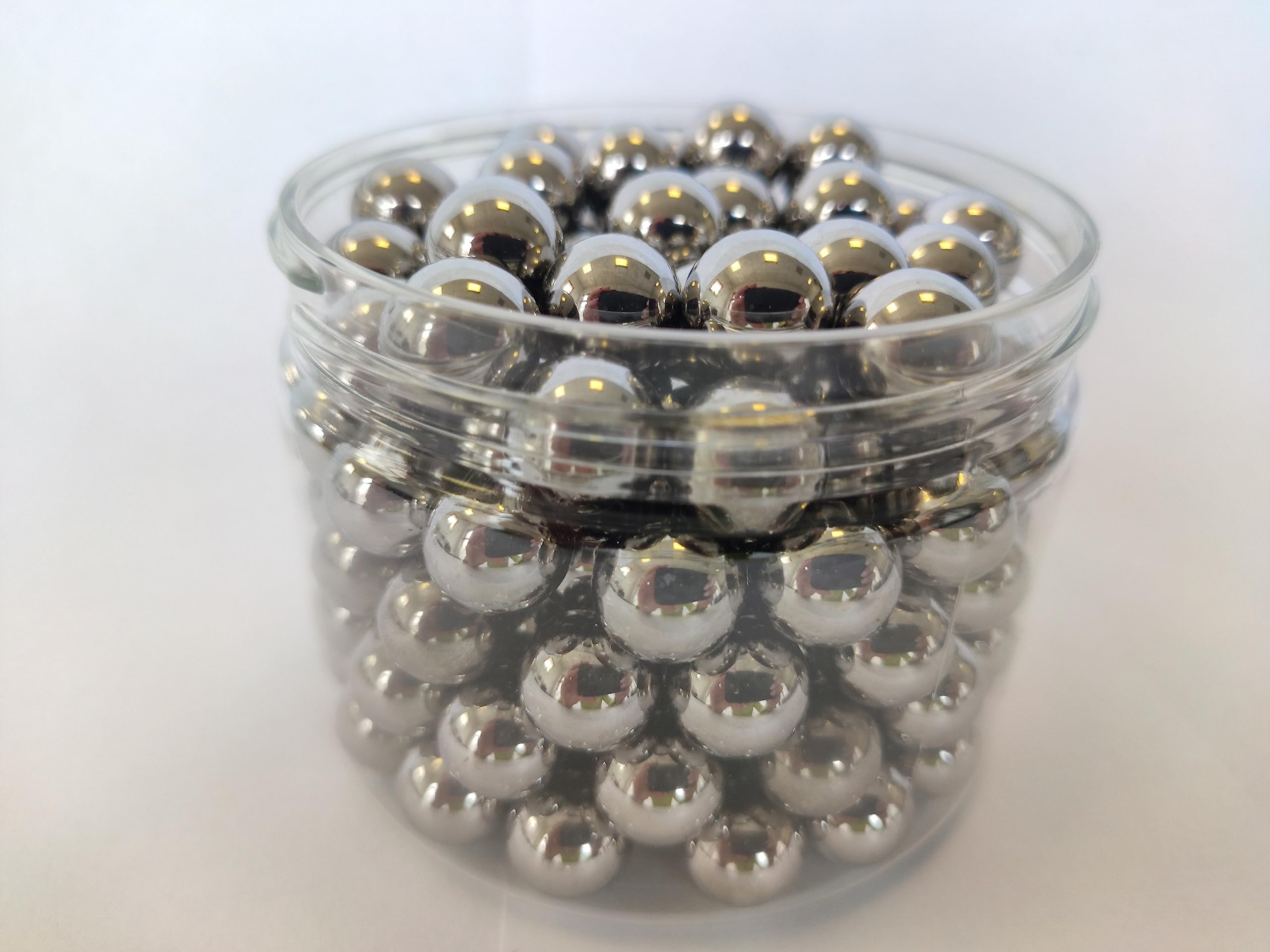 SmB Steel BBS Cal.43 Lot de 150 billes en acier chromé pour tous les pistolets Umarex t4e Magfed calibre 43