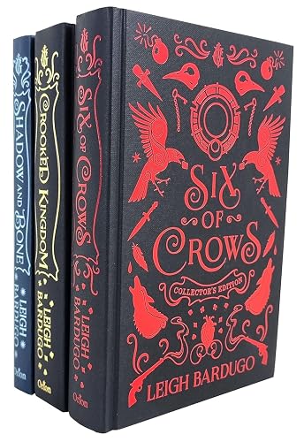 Leigh Bardugo Collectors Edition 3 livres (Shadow and Bone, Six of Crows, Crooked Kingdom)