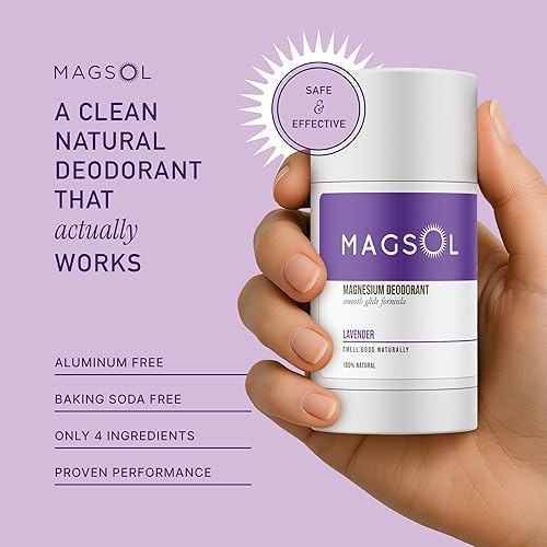 Miniatura 6 de MAGSOL - Desodorante natural para mujeres y hombres, perfecto para pieles ultra sensibles, desodorante sin aluminio para mujeres, desodorante sin