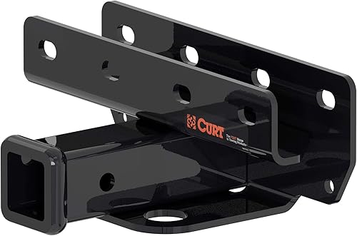 CURT 13392 - Enganche de remolque clase 3, receptor de 2 pulgadas, compatible con Jeep Wrangler JL seleccionado, color negro