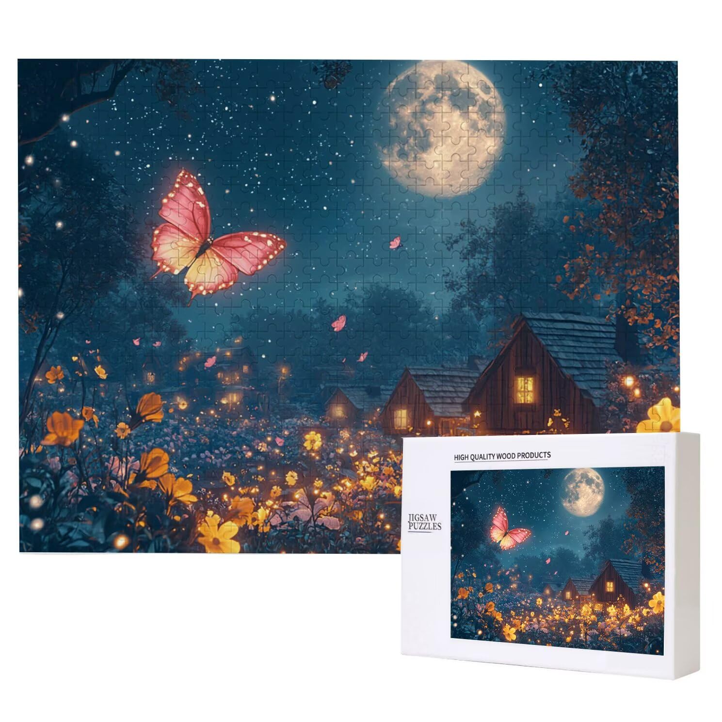 Mond4000 elementów, puzzle 3D dla dorosłych, wymagająca łamigłówka, gra logiczna dla całej rodziny, prezenty dla mężczyzn, kobiet, puzzle bożonarodzeniowe, dekoracja domu, temat: gospodarstwo K0F-766