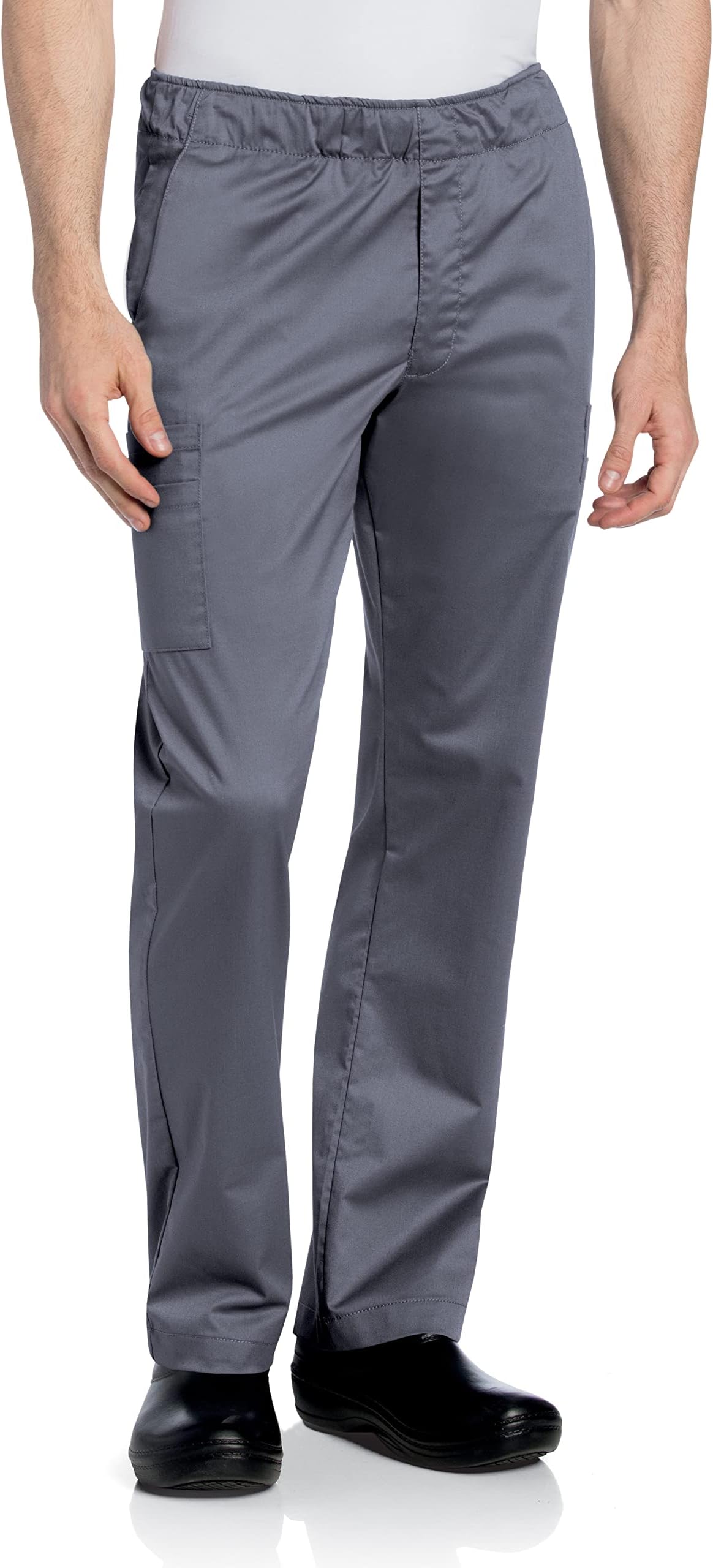 Essentials Tailored Fit Stretch 5-Pocket Cargo Scrub Pants for Men 2012 Royal