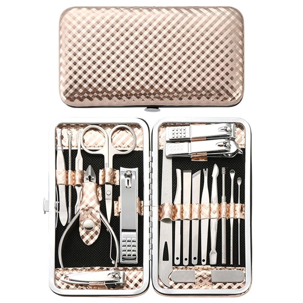 YJYJY Nail Clippers Set Full Home Portable Toenail Pedicure Tools Knife