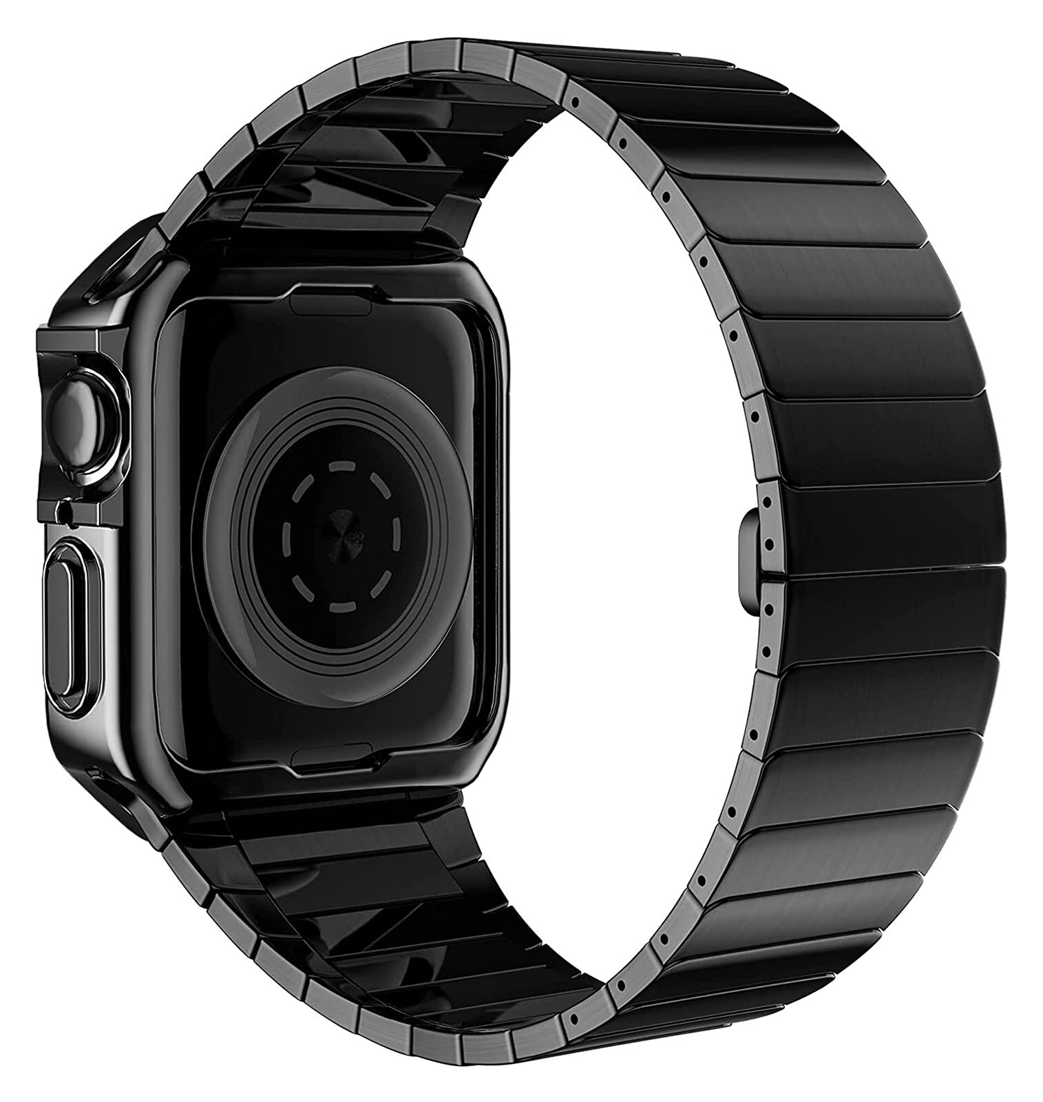 Amazon.co.jp: CZKE AppleWatchと互換性のあるバンドケース44mm42mm 40 