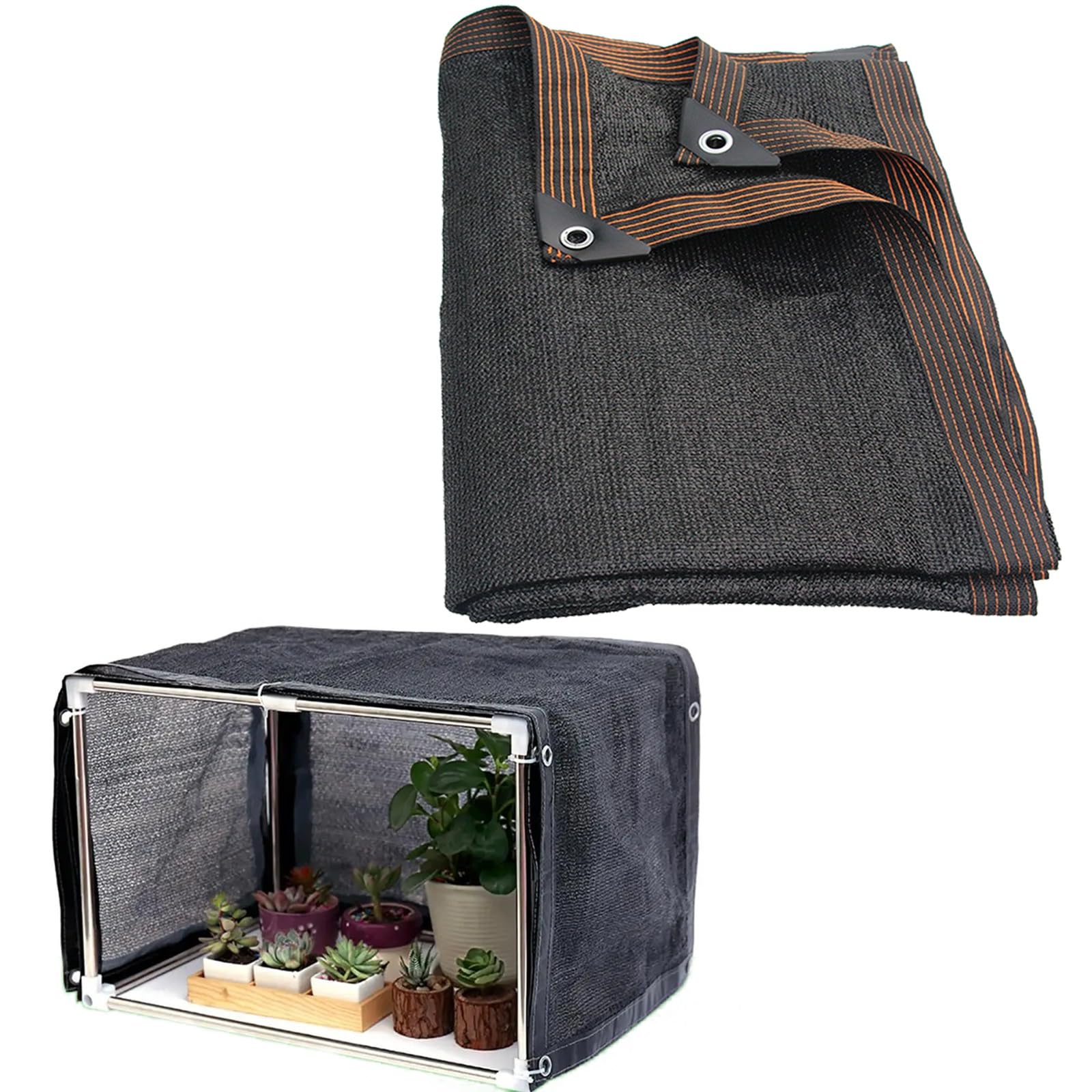 Shade Cloth 10'x30' 20'x20' 20'x30' Rectangle Shade Net Canopy Sun Shade for Patio Outside Shade Cloth Awning Outdoor Garden(Size:5mx5m/16.5ftx16.5ft)