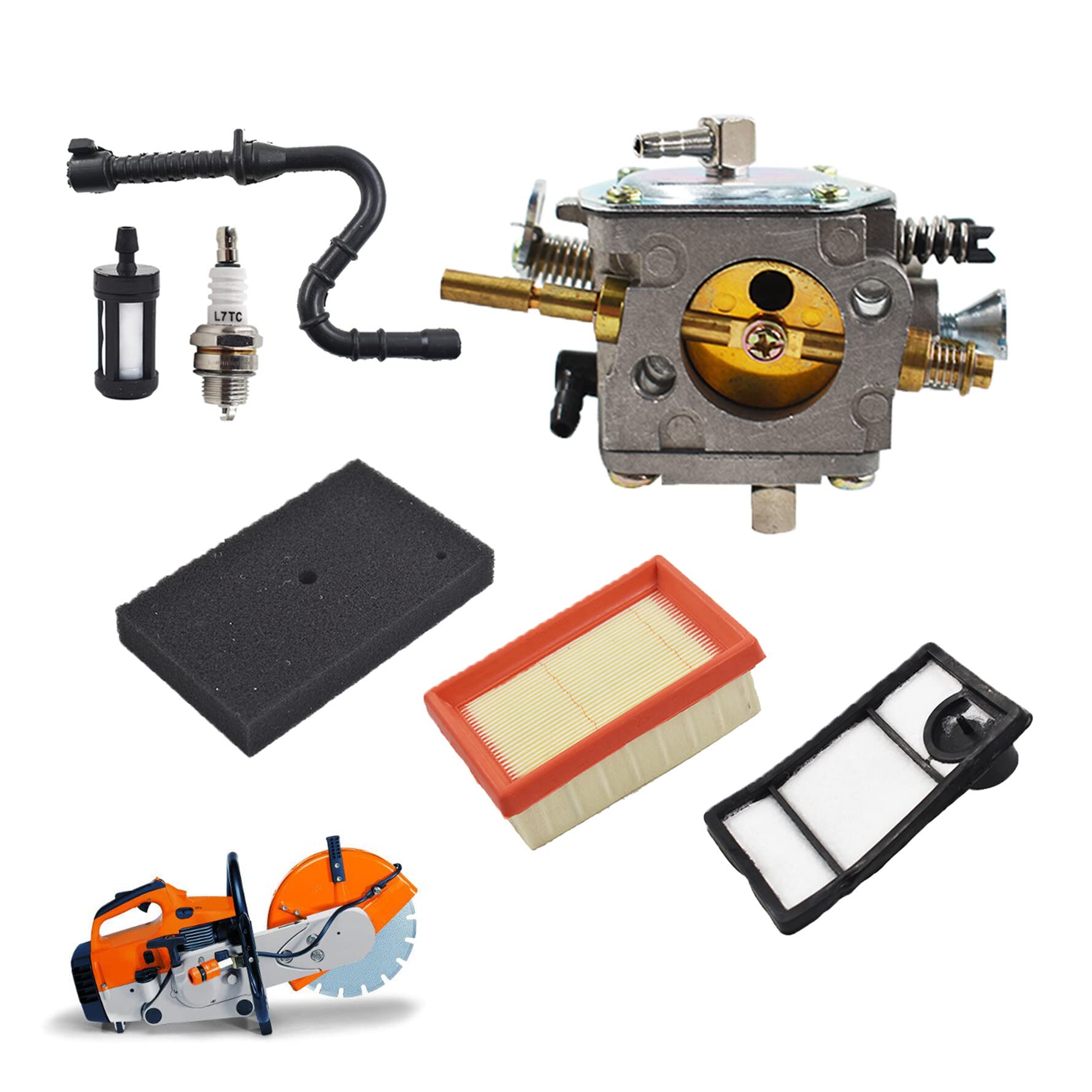 Kit Ricostruzione Homelite XL12 Kit Ricostruzione Carburatore Per Motoseghe Homelite XL 12 - Tillotson HS, Completo Di Tutti I Pezzi Agility Kimco 125 - Foto 10