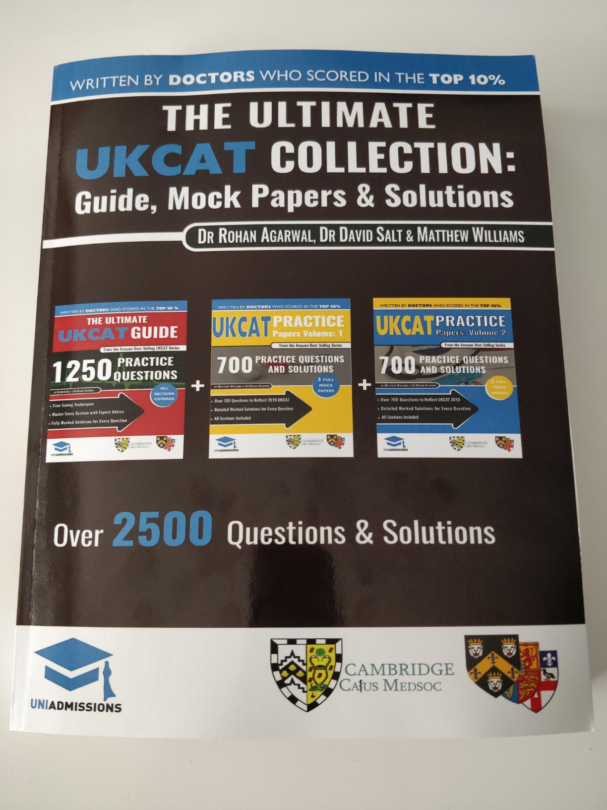 The Ultimate UCAT Collection 3 Books In One, 2,650 Practice Questions