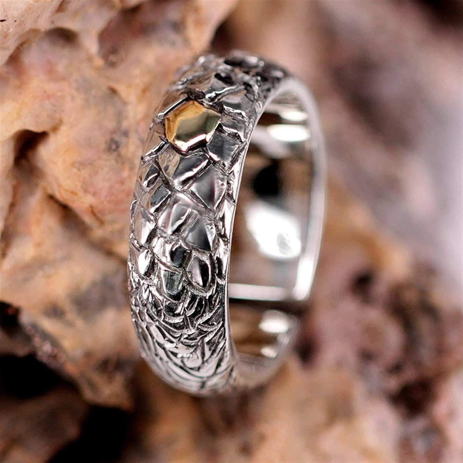 Feng Shui Ring, Ring men's tide national wind ring opening can be adjusted