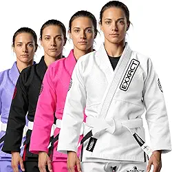 BJJ Gi feminino, leve IBJJF Legal Jiu Jitsu Gi com tecido pré-encolhido e cinto grátis para treinamento e competição